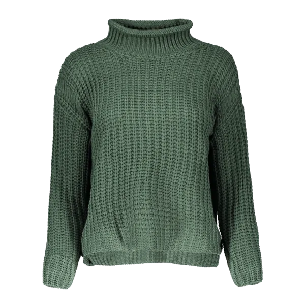Chunky knit turtleneck sweater
