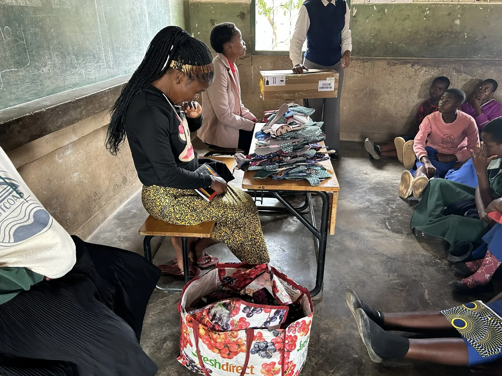 Girls Mentorship and Sanitary Pad Distribution at Chiuzimbi Primary School